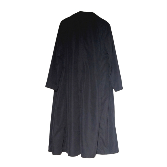 FLEET Street Black Trench Coat W/Removable Liner-Women's Size 8p - Picture 4 of 8